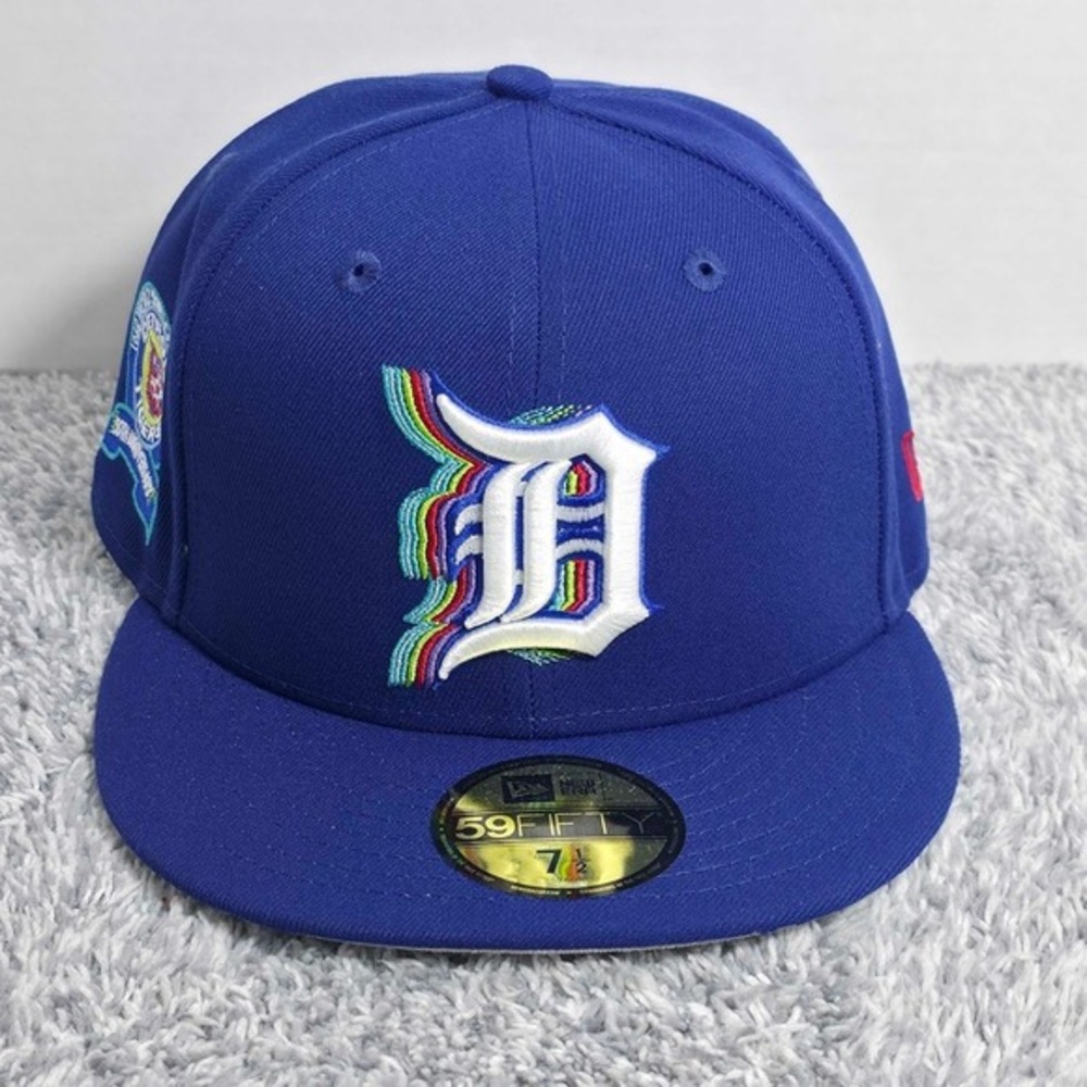 New Era 59FIFTY Detroit Tigers 1968 World Series 50th 7 1/2‎ Fitted Hat Cap NWT